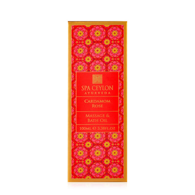 Cardamom Rose - Massage & Bath Oil 100ml