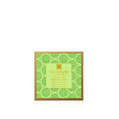Skin Balance - Moringa & Neem - Clarifying Clay Facial Exfoliator 100g