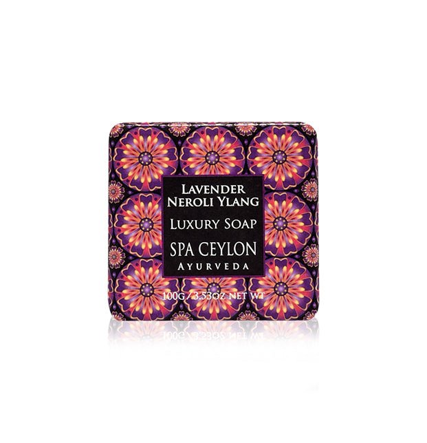 Lavender Neroli Ylang Luxury Soap 100g - Spa Ceylon UK