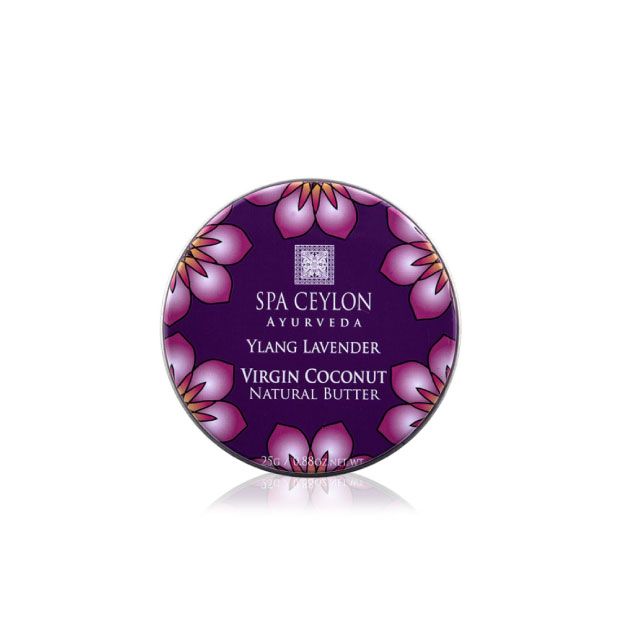 Ylang Lavender - Virgin Coconut Natural Butter 25g - Spa Ceylon UK