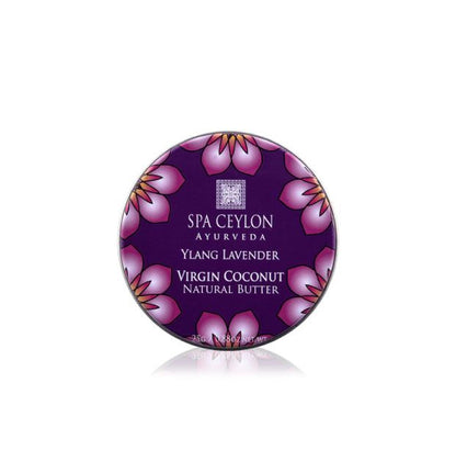 Ylang Lavender - Virgin Coconut Natural Butter 25g - Spa Ceylon UK