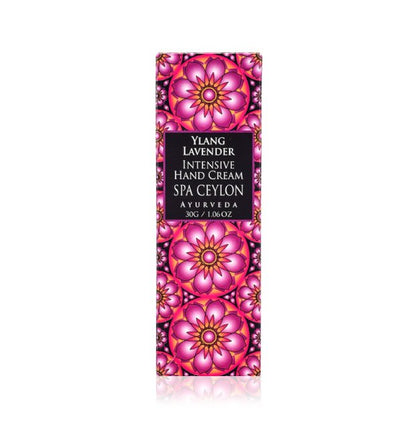 Ylang & Lavender - Intensive Hand Cream 30g - Spa Ceylon UK