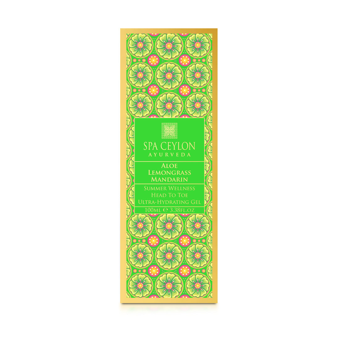 Aloe Lemongrass Mandarin - Summer Wellness Head To Toe Ultra-Hydrating Gel 100ml