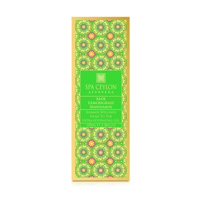 Aloe Lemongrass Mandarin - Summer Wellness Head To Toe Ultra-Hydrating Gel 100ml