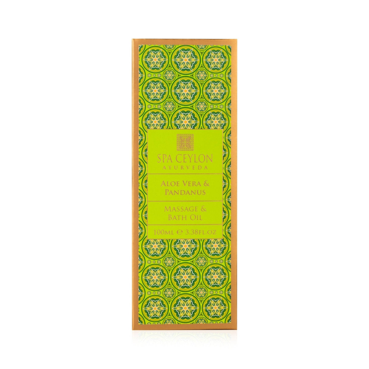 Aloe Vera & Pandanus - Massage & Bath Oil 100ml - Spa Ceylon UK