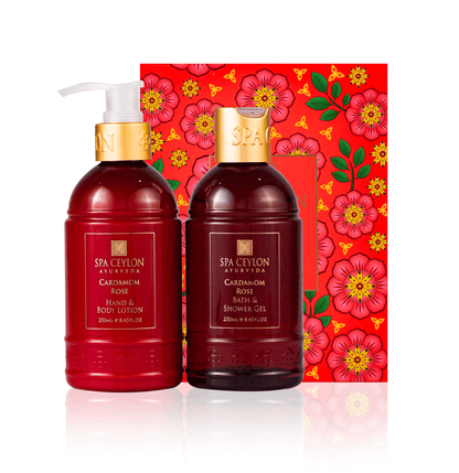 Cardamom Rose - Bath & Body Duo - Spa Ceylon UK