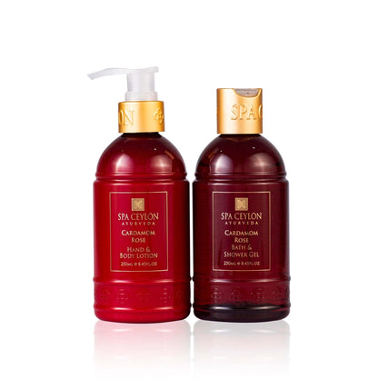 Cardamom Rose - Bath & Body Duo - Spa Ceylon UK