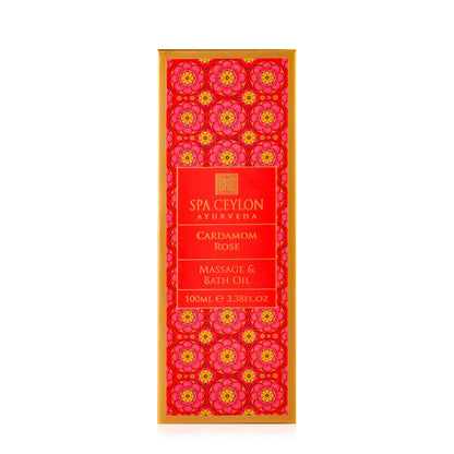 Cardamom Rose - Massage & Bath Oil 100ml