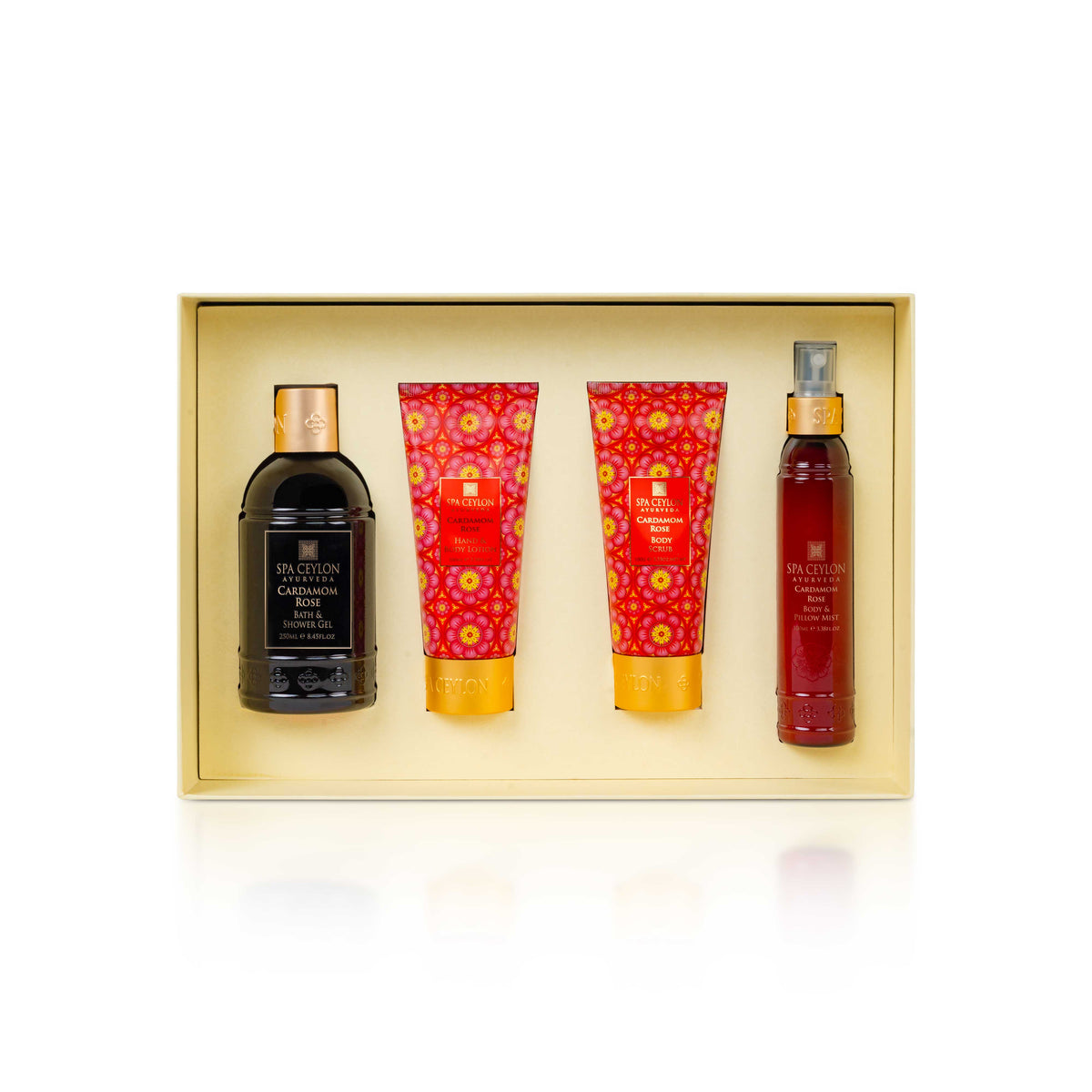 Cardamom Rose Wellness Set