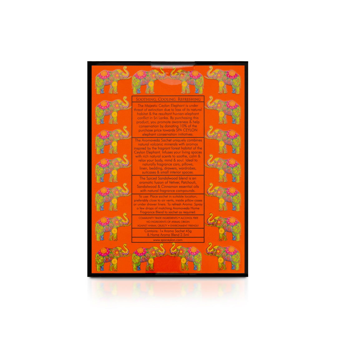 Ceylon Elephant - Spiced Sandalwood - Small Home Aroma Collection - Spa Ceylon Sri Lanka