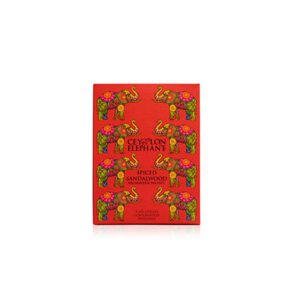 Ceylon Spiced Sandalwood - Elephant Aromaveda Sachet - Spa Ceylon Sri Lanka