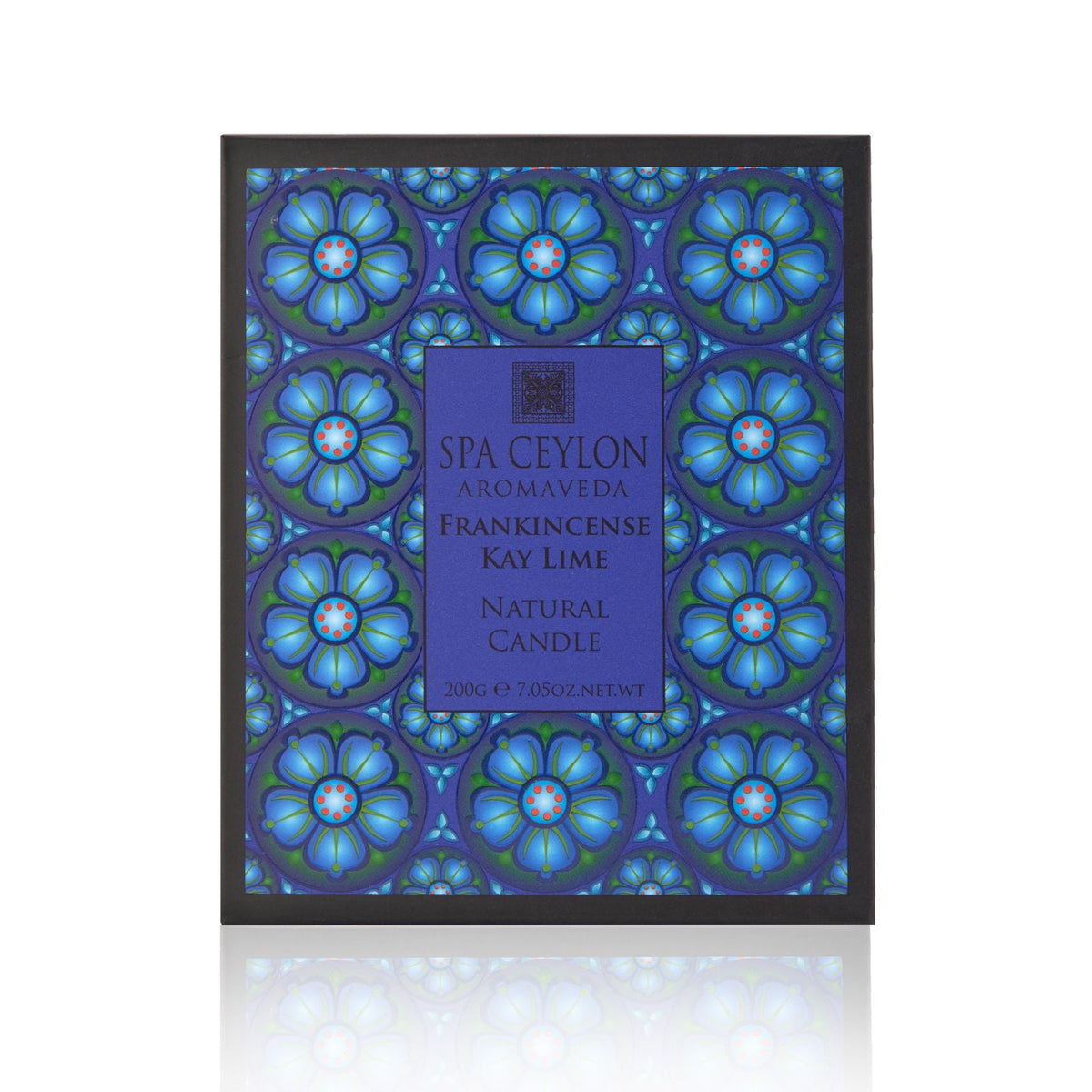 Frankincense Kay Lime - Natural Candle 200g - Spa Ceylon UK