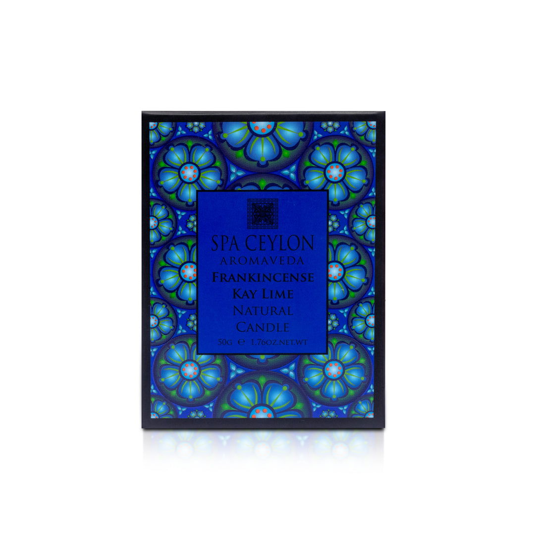 Frankincense Kay Lime - Natural Candle 50g - Spa Ceylon Sri Lanka