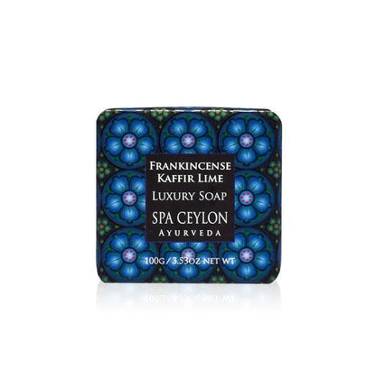 Frankincense Kay Lime Luxury Soap 100g - Spa Ceylon UK