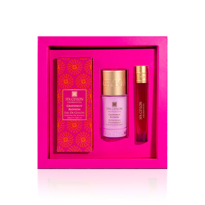 Grapefruit Blossom - Eau De Ceylon Refreshing Collection Set Box