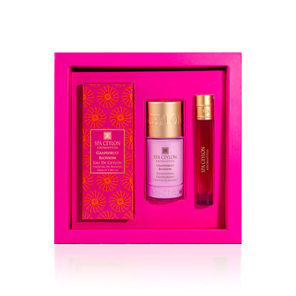 Grapefruit Blossom - Eau De Ceylon Refreshing Collection Set Box