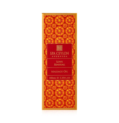 Love Sensual - Massage & Bath Oil 100ml - Spa Ceylon UK