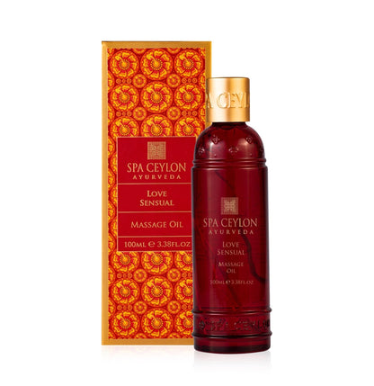 Love Sensual - Massage & Bath Oil 100ml - Spa Ceylon UK