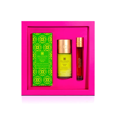 Mimosa Rose - Eau De Ceylon Refreshing Collection Set Box