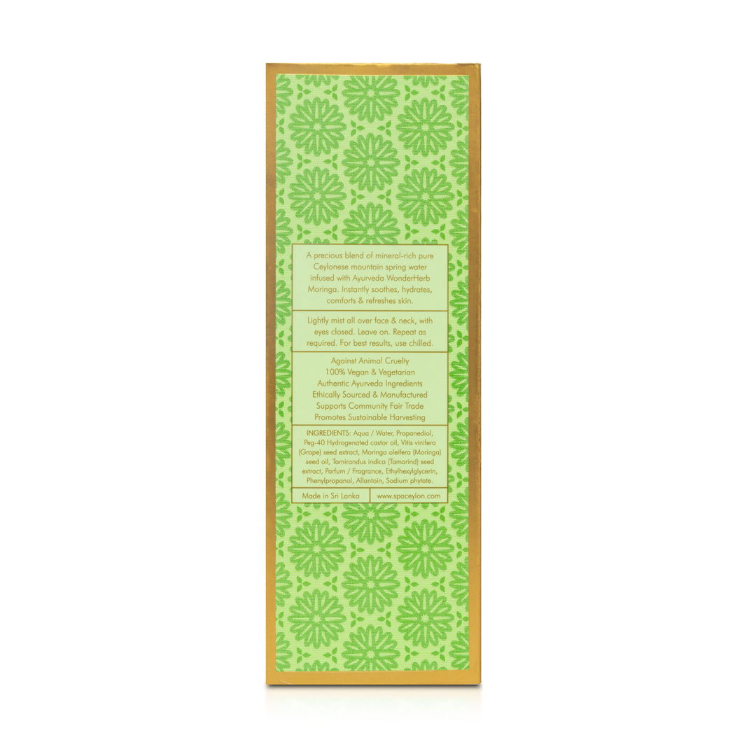 Moringa - Hydrating Facial Water Mist 100ml - Spa Ceylon Sri Lanka