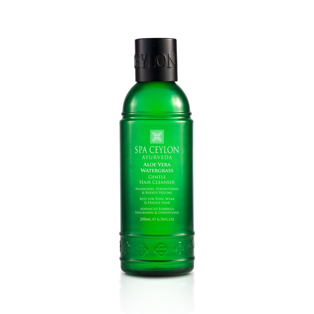 Aloe Vera Watergrass - Gentle Hair Cleanser - 200ml - Spa Ceylon UK