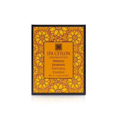 Neroli Jasmine - Natural Candle 50g - Spa Ceylon Sri Lanka