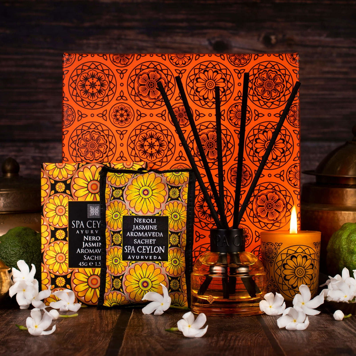 Neroli Jasmine - Small Home Floral Aroma Collections - Spa Ceylon Sri Lanka