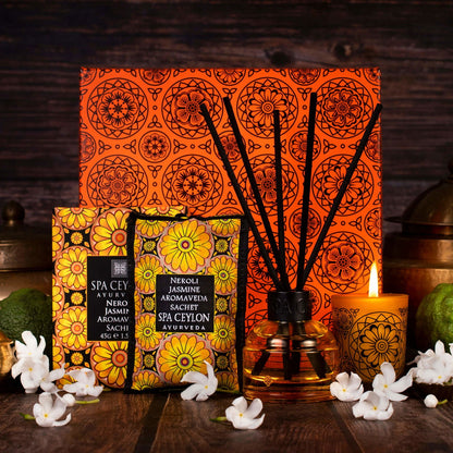 Neroli Jasmine - Small Home Floral Aroma Collections - Spa Ceylon Sri Lanka