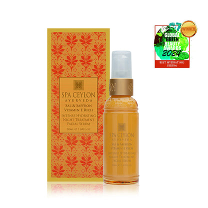 Sal & Saffron - Intense Hydrating Night Treatment Facial Serum 50ml