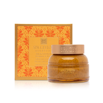 Sal & Saffron - Vitamin E Rich - Delicate Creme Facial Exfoliator - 100g