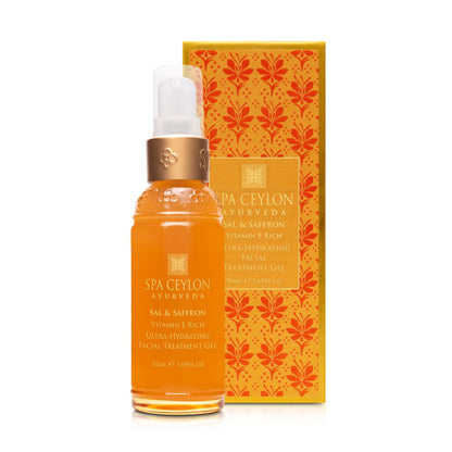 Sal & Saffron - Vitamin E Rich - Ultra-Hydrating Facial Treatment Gel - 50ml