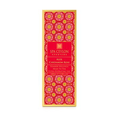 Aloe Cardamom Rose - Summer Wellness Head To Toe Ultra-Hydrating Gel 100ml
