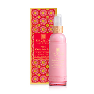 Aloe Cardamom Rose - Summer Wellness Head To Toe Ultra-Hydrating Gel 100ml