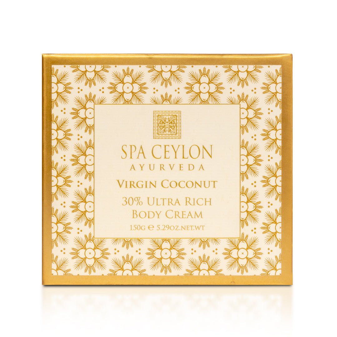 Virgin Coconut 30% - Ultra Rich Body Cream 150g - Spa Ceylon UK