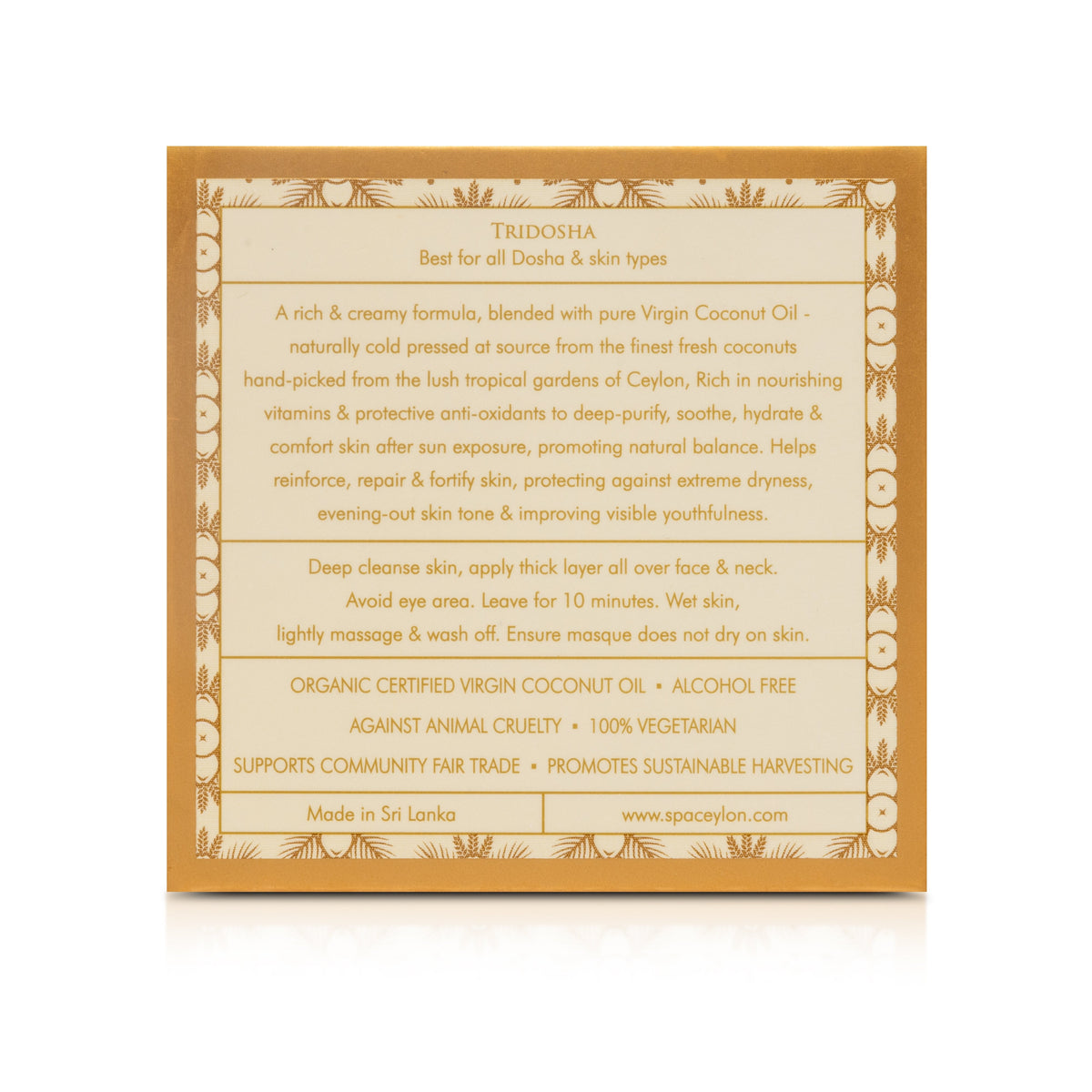 Virgin Coconut - Nourishing & Glowing Facial Masque 100g