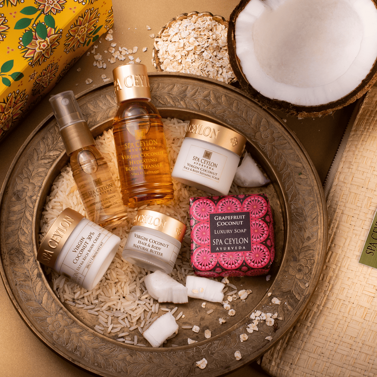 Virgin Coconut - Home Spa Set - Spa Ceylon UK