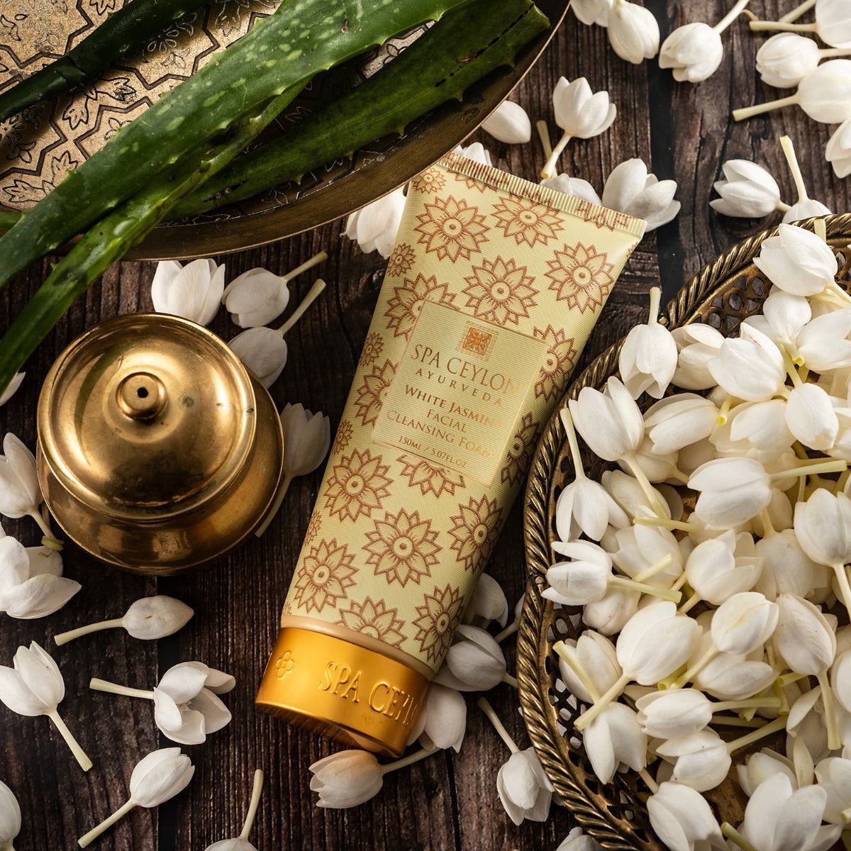White Jasmine - Facial Cleansing Foam 150ml - Spa Ceylon Sri Lanka