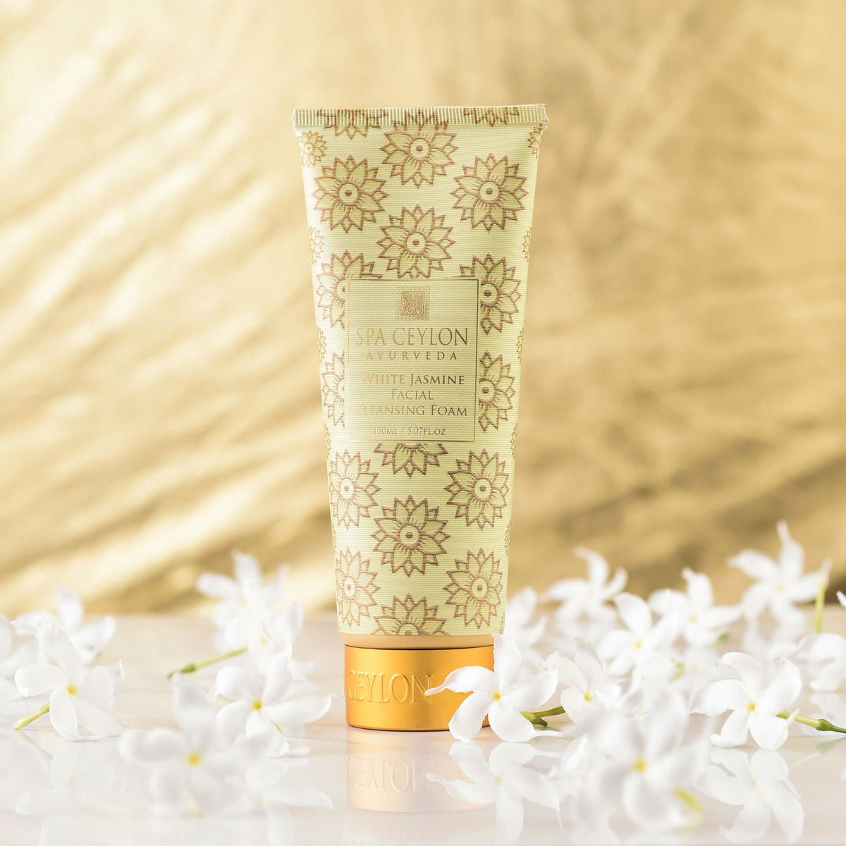 White Jasmine - Facial Cleansing Foam 150ml - Spa Ceylon Sri Lanka