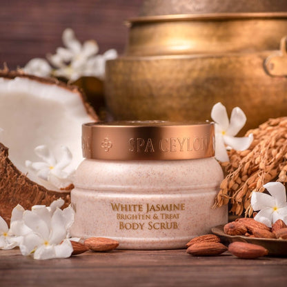 White Jasmine - Body Scrub 200g - Spa Ceylon UK