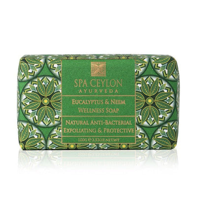 Eucalyptus & Neem - Anti-Bacterial Exfoliating Wellness Soap 100g